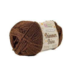 Metallic Shimmer Ribbon Yarn – Lightweight Tube Tape Yarn for Crochet Bags, Accessories & Decorative Projects (100g)