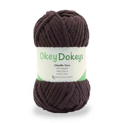 Super Bulky Chenille Yarn #6, 100g Velvet Soft No-Fray Yarn for Crocheting, 50+ Colors