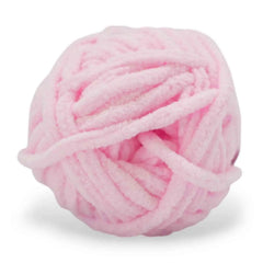 Super Bulky Chenille Yarn #6, 100g Velvet Soft No-Fray Yarn for Crocheting, 50+ Colors