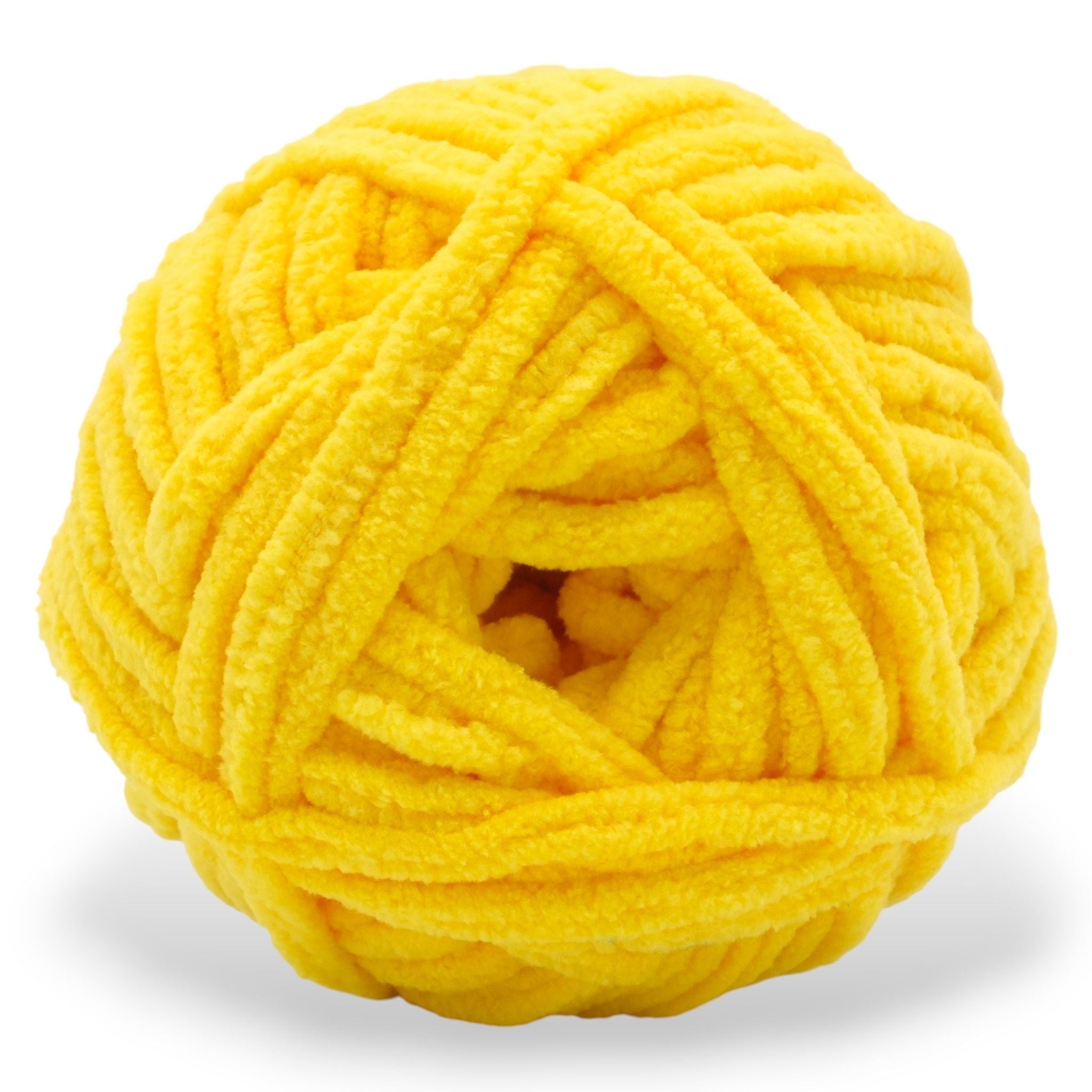 Chenille Yarn -  #6 Super Bulky - 100g Skeins
