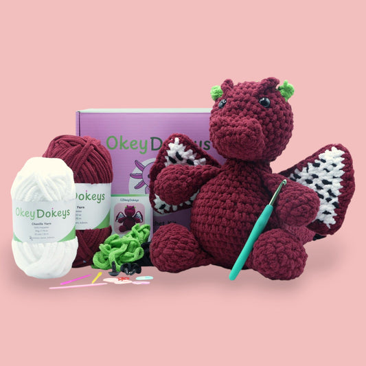 Draya the Dragon Fruit Dragon Crochet Kit