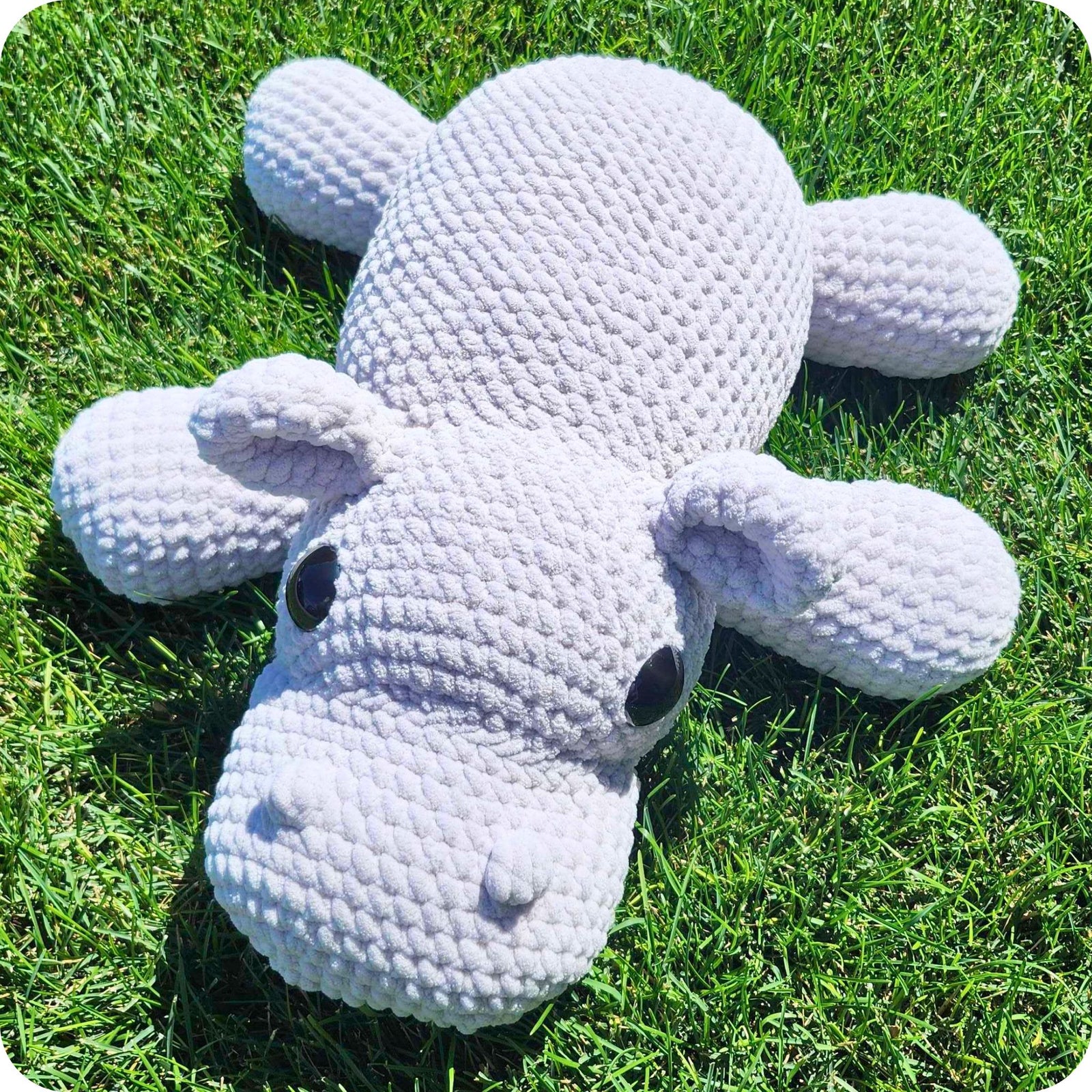 Crochet Floppy Hippo Pattern