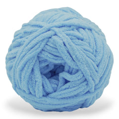 Chenille Yarn -  #6 Super Bulky - 100g Skeins