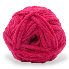 Chenille Yarn -  #6 Super Bulky - 100g Skeins