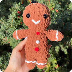 Crochet Gingerbread Man Pattern Only