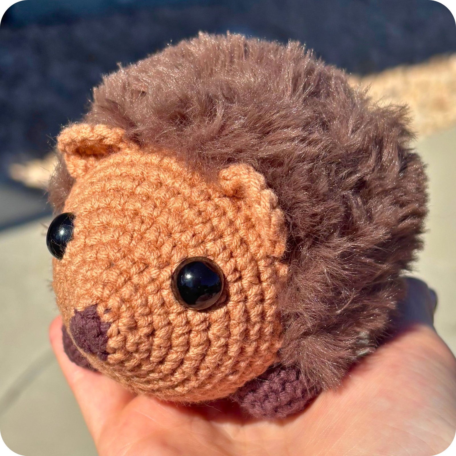 Crochet Hedgehog Pattern