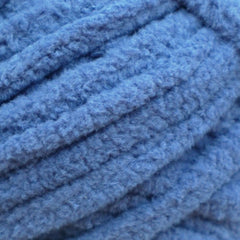 ice cap blue chenille yarn super bulky