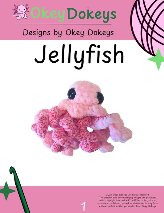Crochet Jellyfish Pattern Only