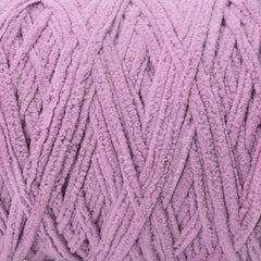 purple chenille chunky yarn posh blanket texture 