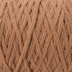 Maple Syrup Tan Crochet Chenille Yarn