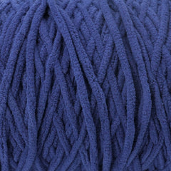 Midnight Magic Navy Blue Crochet Chenille Yarn