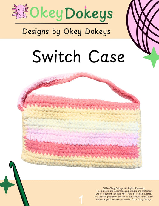 Crochet Switch Case Pattern Only