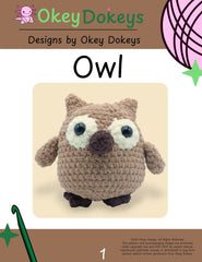 Crochet Owl Pattern Only