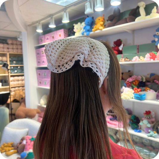 Crochet Granny Square Bandana Pattern Only