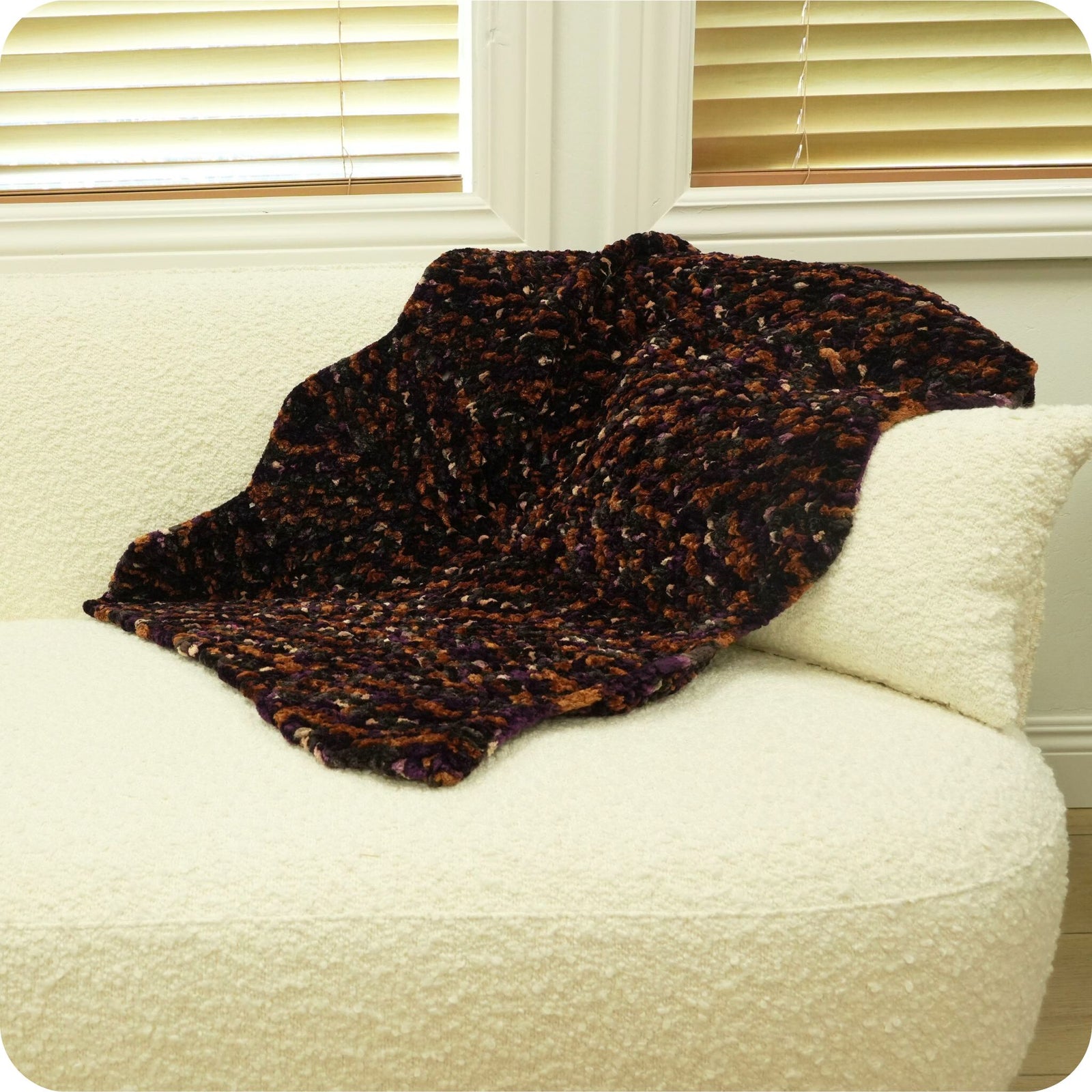 Crochet Chevron Blanket Pattern