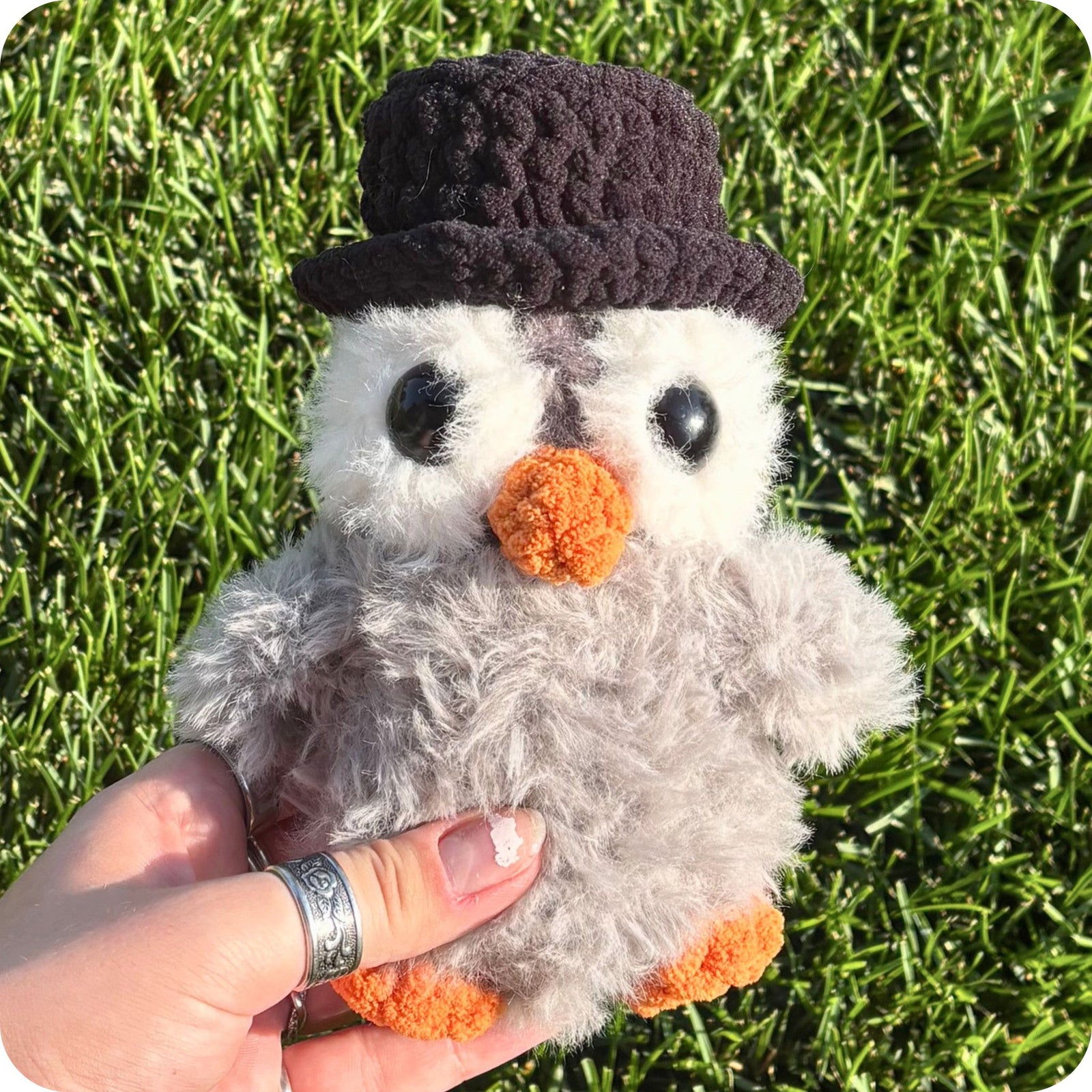 Crochet Top Hat Penguin Pattern