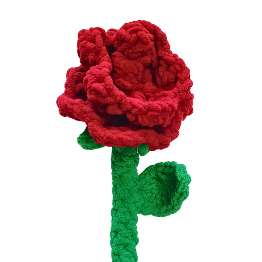 Crochet Rose Pattern Only