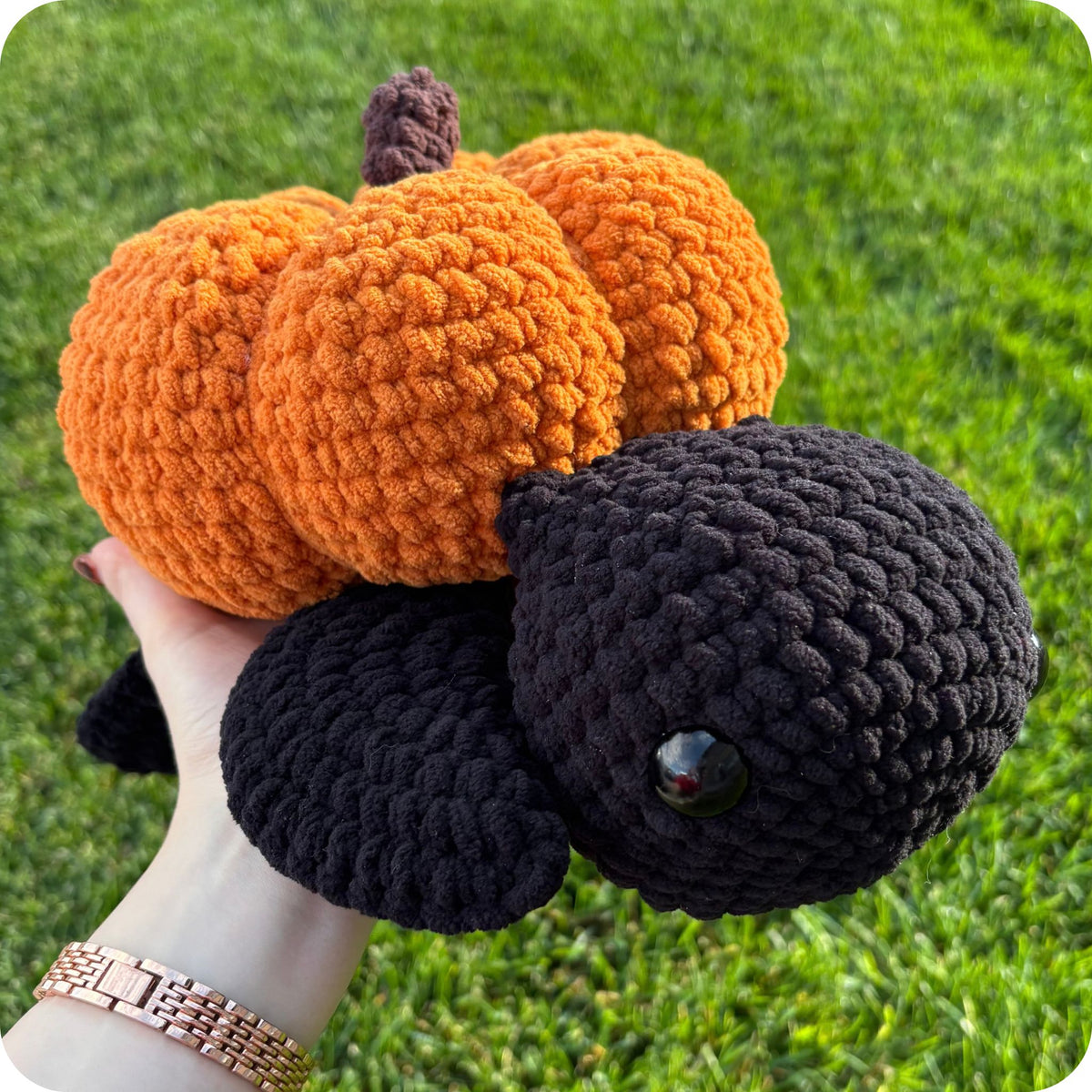 Crochet Pumpkin Turtle Pattern