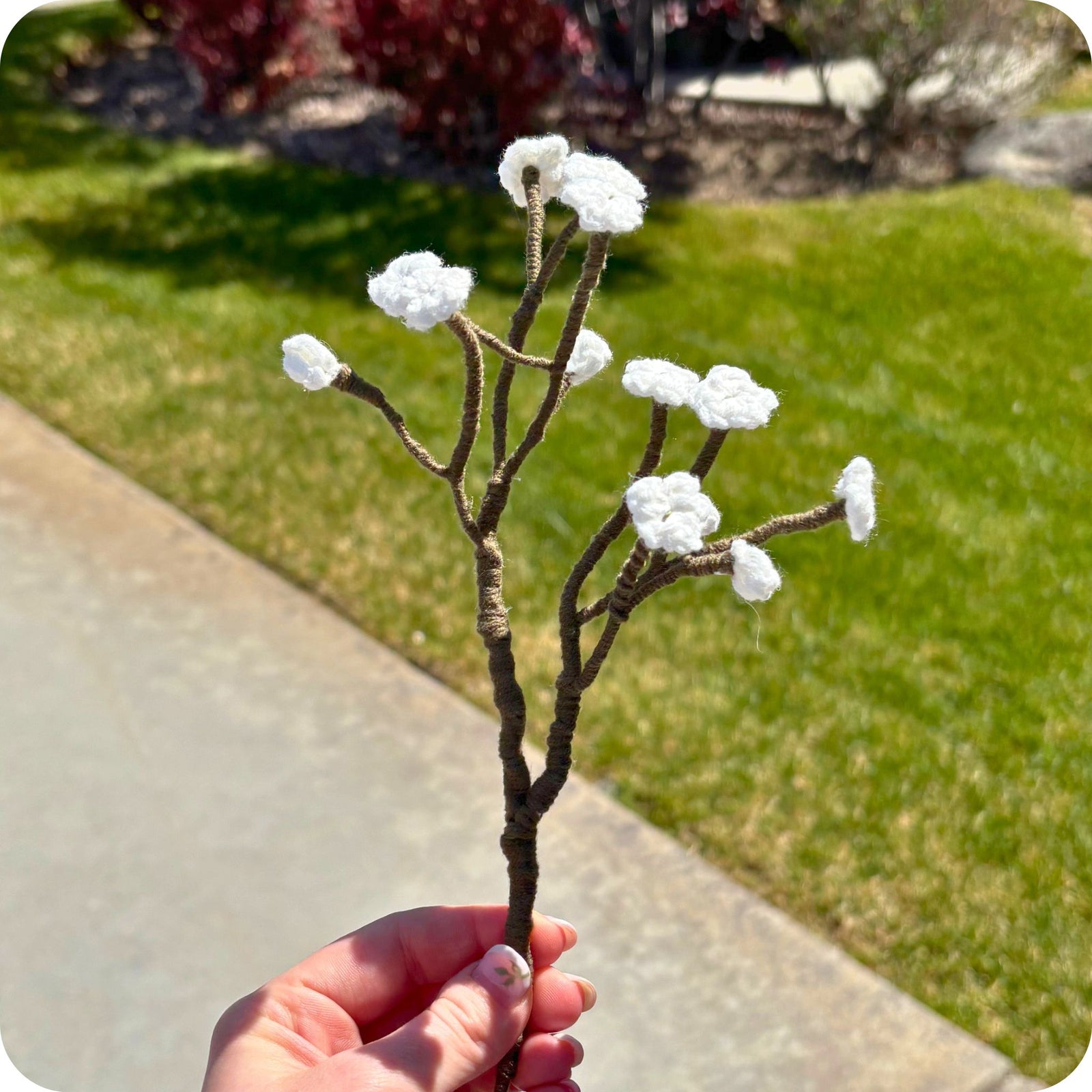 Crochet Baby's Breath Flower Pattern