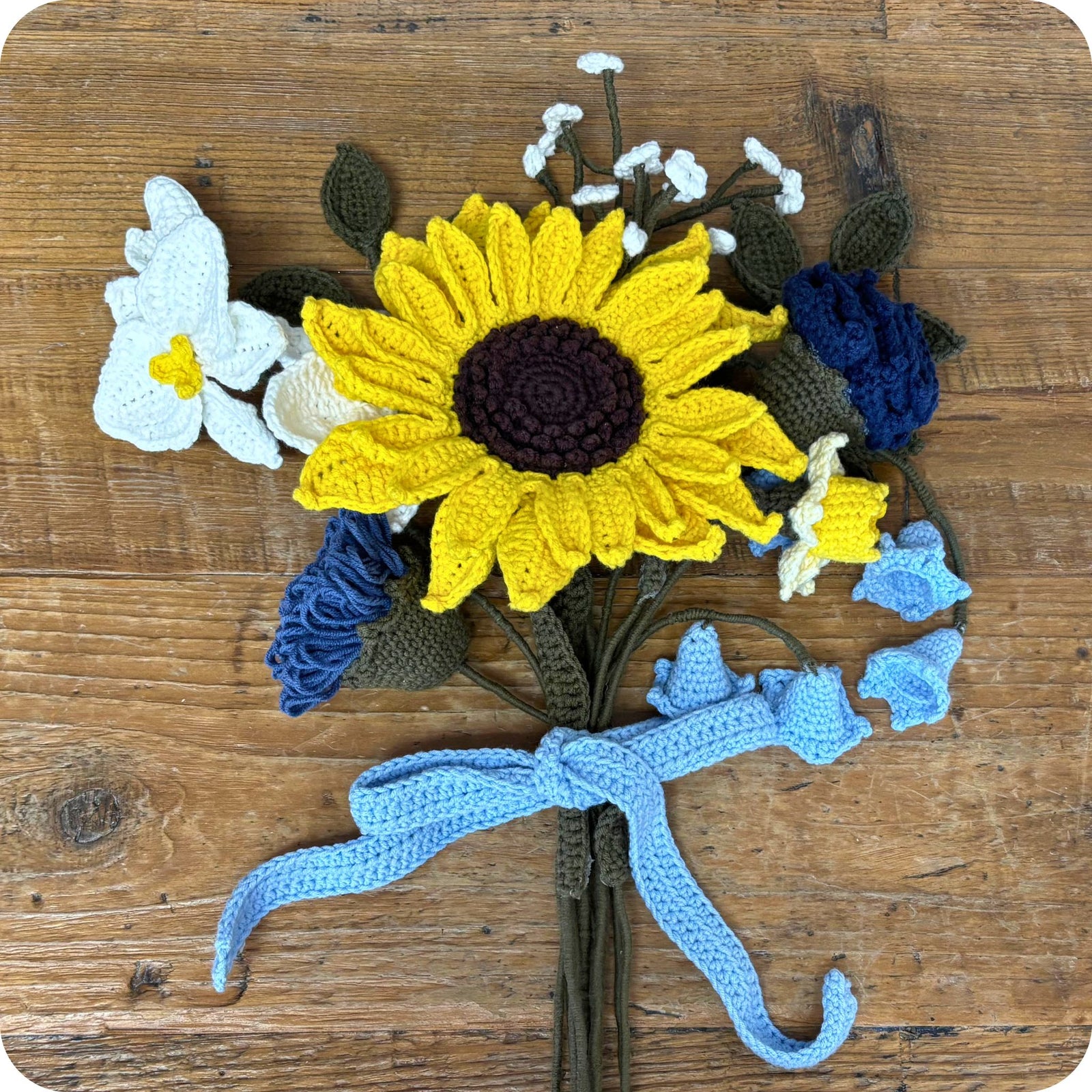 Crochet Flower Bouquet Pattern