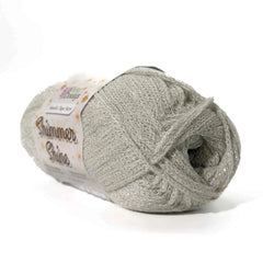 Metallic Shimmer Ribbon Yarn – Lightweight Tube Tape Yarn for Crochet Bags, Accessories & Decorative Projects (100g)