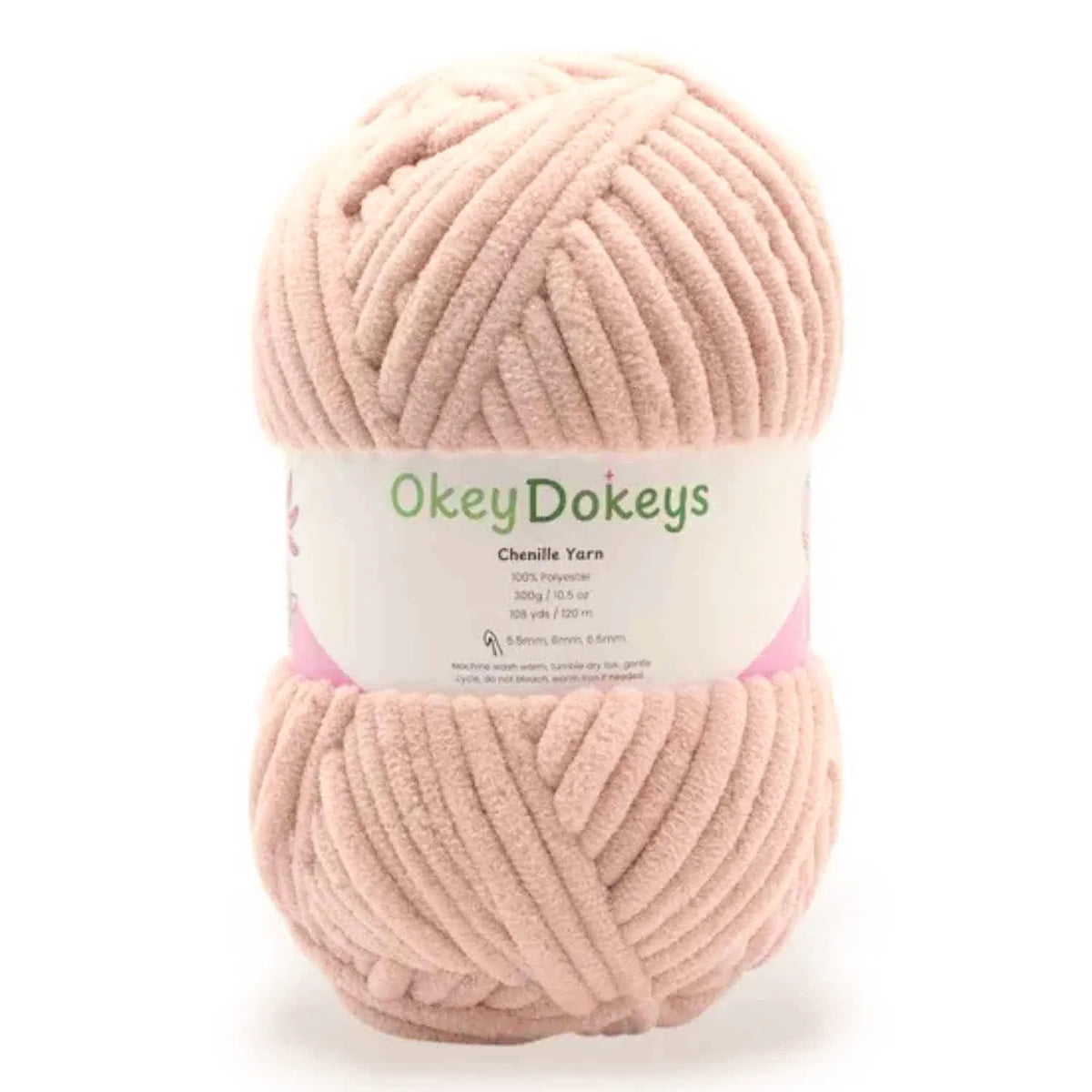 Jumbo Velvet Chenille Yarn - #7 - 300g Skeins