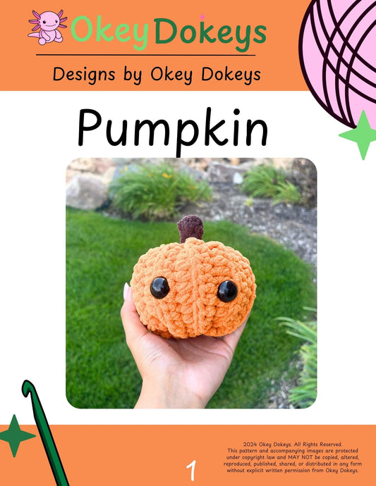 Crochet Pumpkin Pattern Only