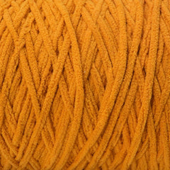 Sunset Sorbet Yellow Orange Crochet Chenille Yarn