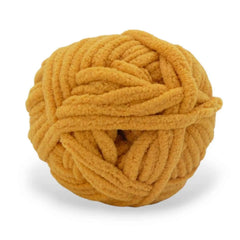 Super Bulky Chenille Yarn #6, 100g Velvet Soft No-Fray Yarn for Crocheting, 50+ Colors