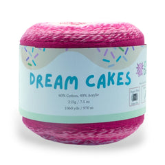 1060 Yards Gradient Cake Yarn - #1 Super Fine Cotton Acrylic Yarn