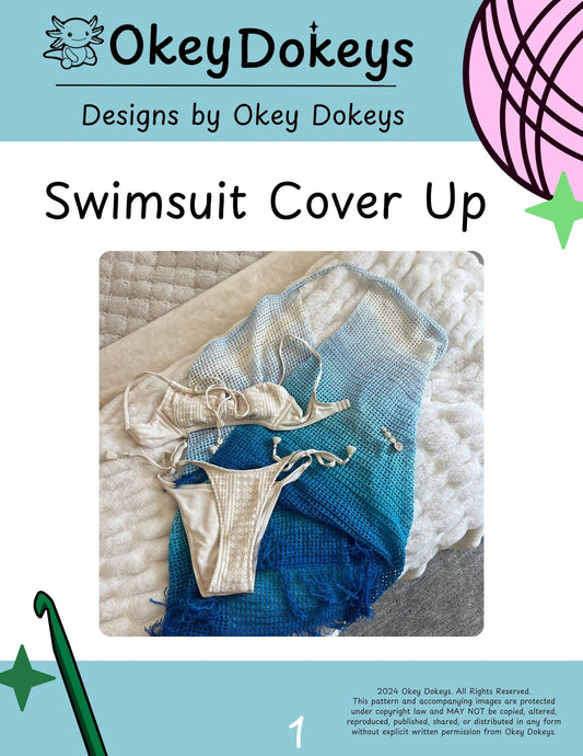 Crochet Swimsuit Cover Up Pattern Only