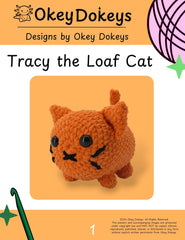 Loaf Cat Crochet Pattern Only