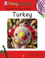 Crochet Turkey Pattern Only