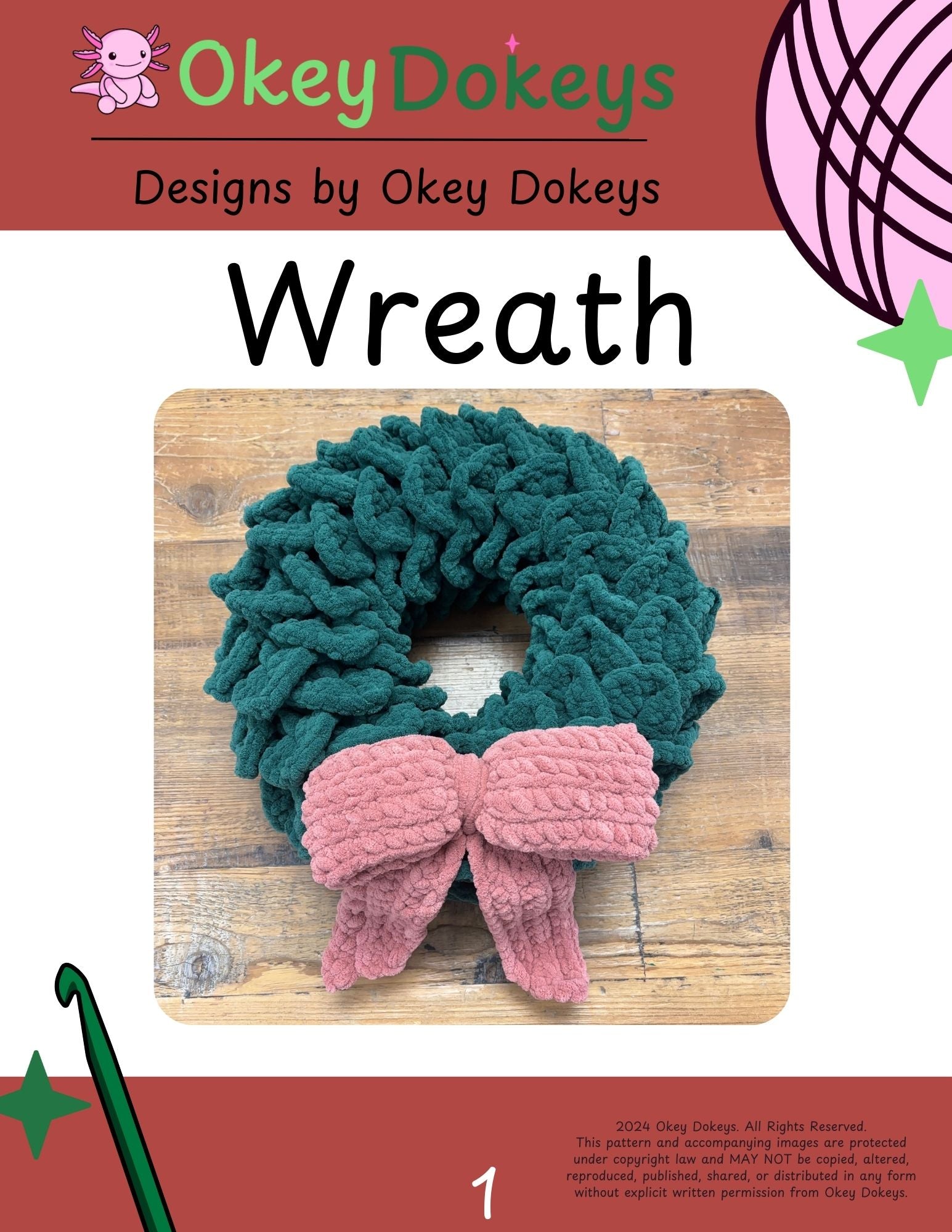 Crochet Wreath Pattern