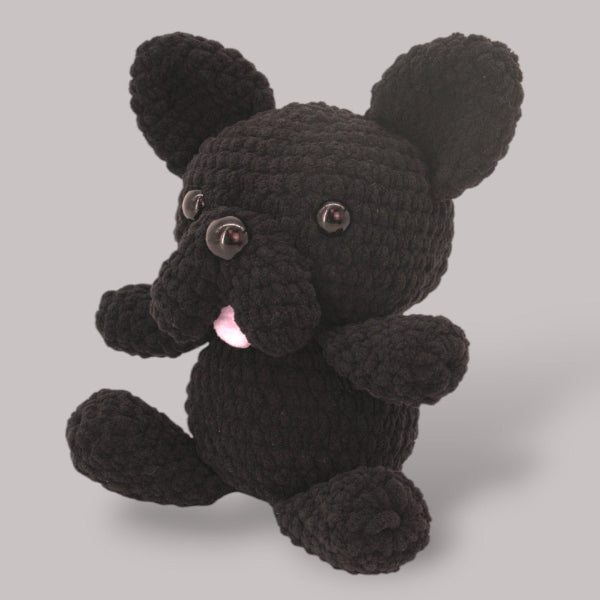 bulldog crochet cute
