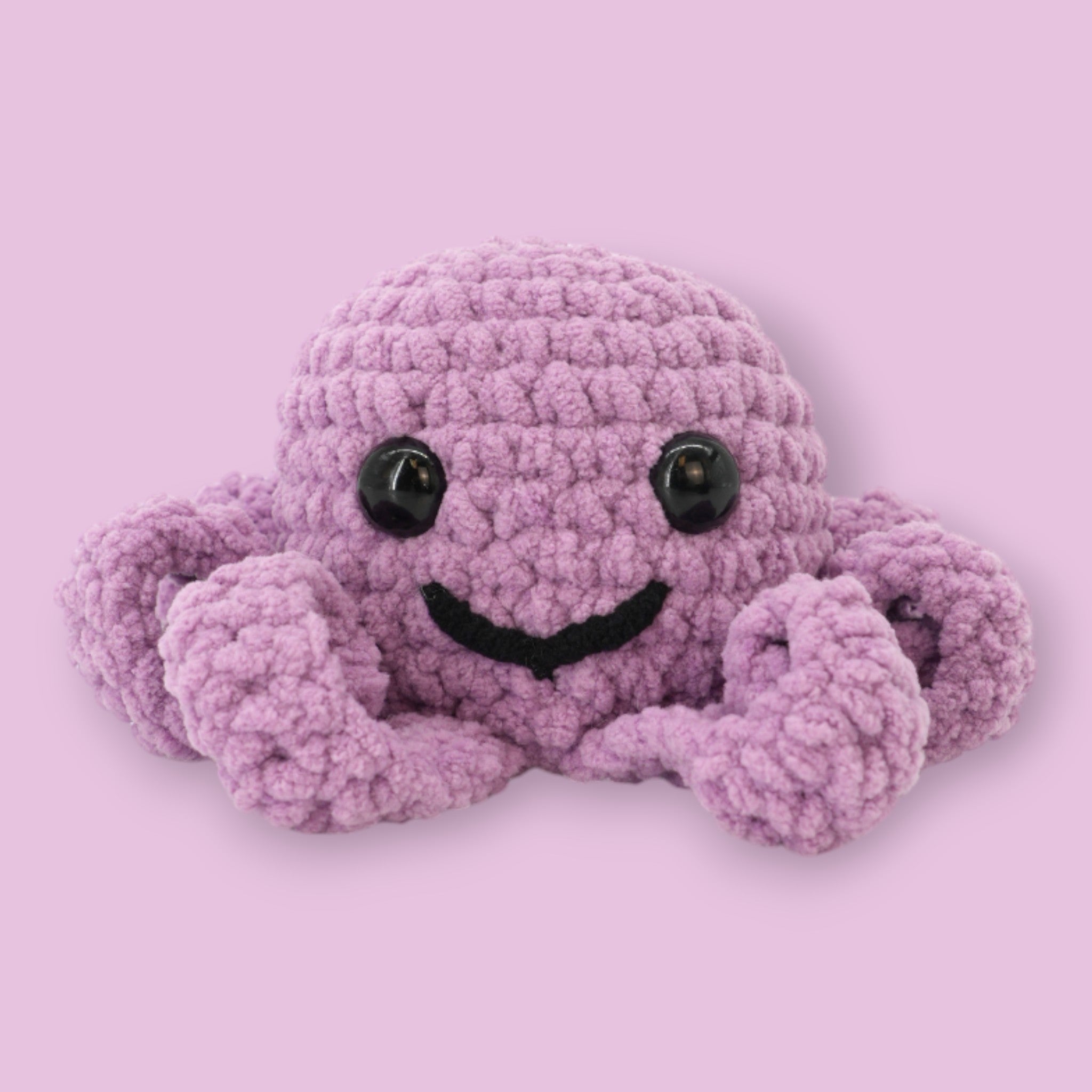 cleo the octopus is a super easy crochet kit perfect for beginners