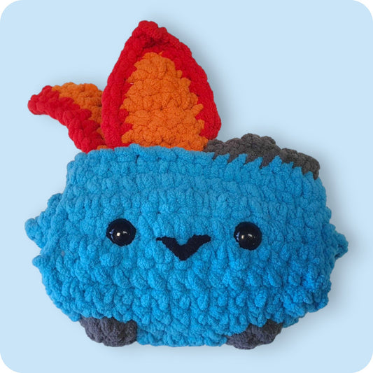 Crochet Dumpster Fire Pattern Only