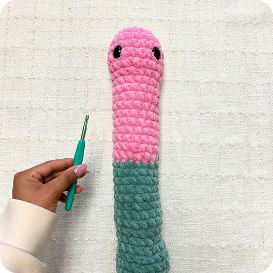 Crochet Gummy Worms Pattern Only
