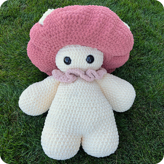 Crochet Mushroom Guy Pattern Only