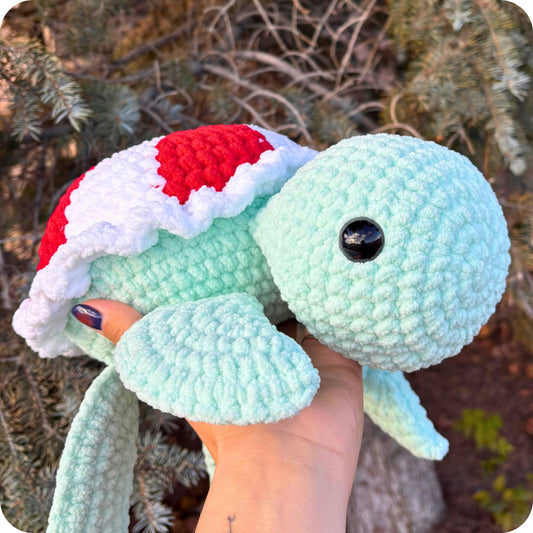 Crochet Peppermint Turtle Pattern Only