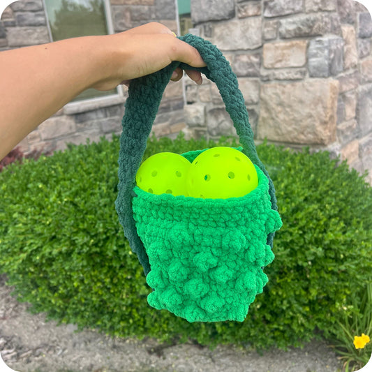 Crochet Pickle Bag Pattern Only