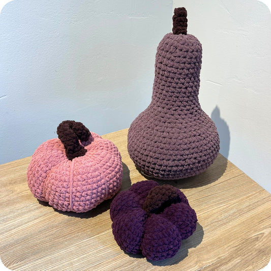 Crochet Pumpkin Set Pattern Only