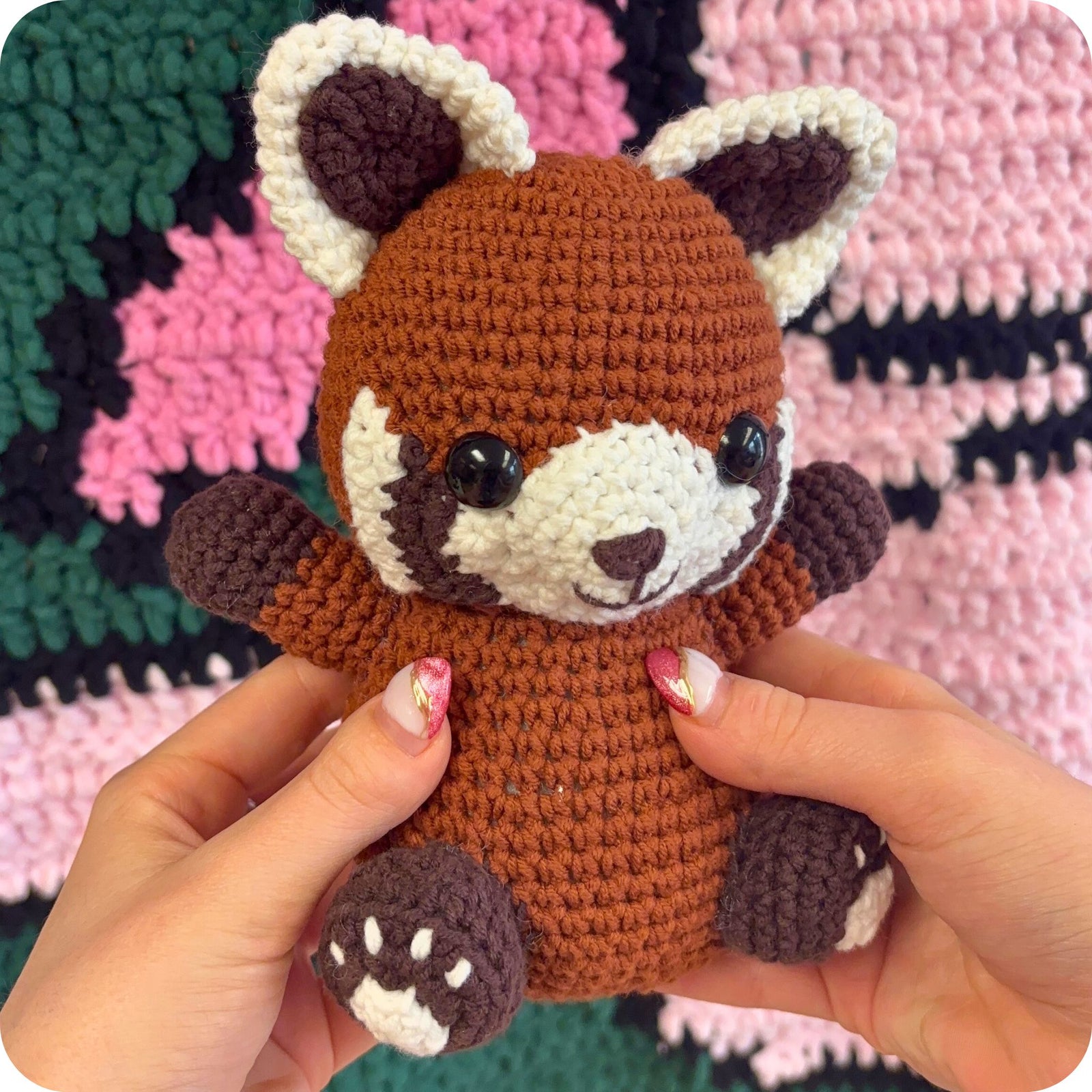 Crochet Red Panda Pattern