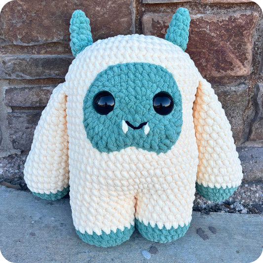 Crochet Yeti Pattern Only